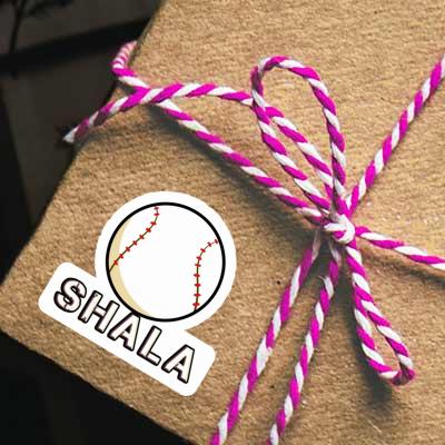 Autocollant Shala Baseball Notebook Image