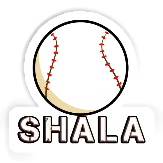 Sticker Shala Baseball Image