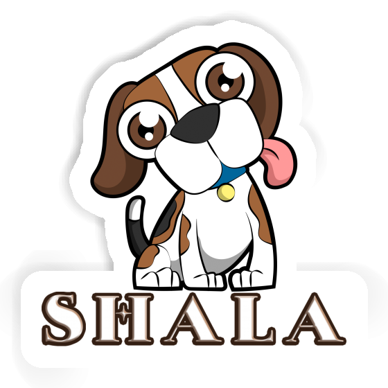 Shala Sticker Beagle Laptop Image