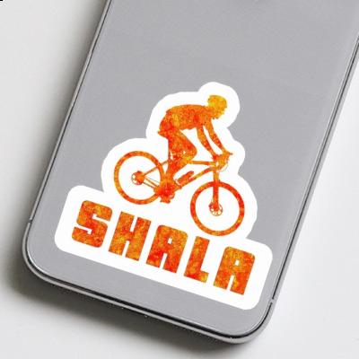 Sticker Shala Biker Image