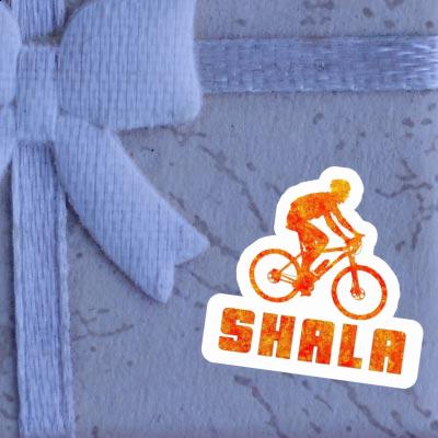 Sticker Shala Biker Laptop Image