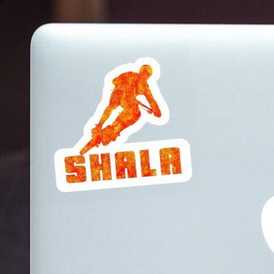 Biker Sticker Shala Notebook Image