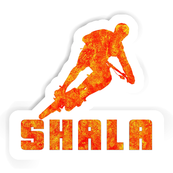 Biker Sticker Shala Image