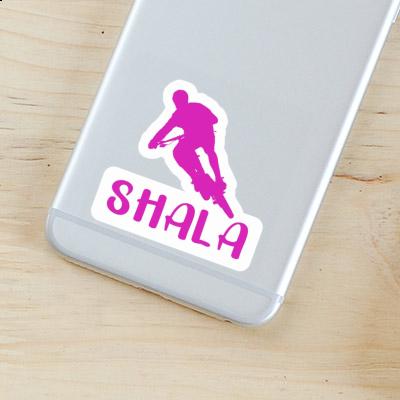 Sticker Shala Biker Image