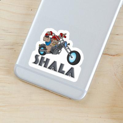 Motard Autocollant Shala Notebook Image