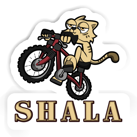 Shala Sticker Bicycle Laptop Image