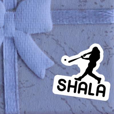 Aufkleber Shala Baseballspieler Gift package Image