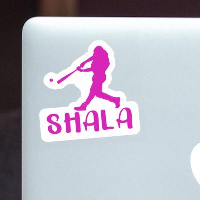 Shala Sticker Baseball Player Gift package Image