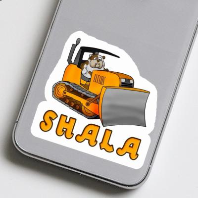 Sticker Bulldozer Shala Notebook Image