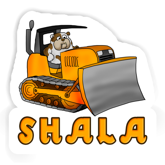 Sticker Bulldozer Shala Notebook Image