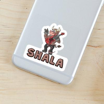 Sticker Shala Guitarist Image