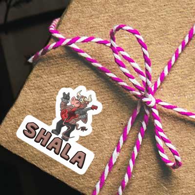 Sticker Shala Guitarist Notebook Image