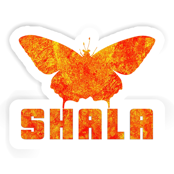 Shala Sticker Butterfly Notebook Image