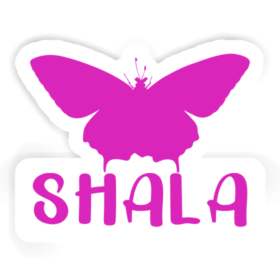 Sticker Schmetterling Shala Laptop Image