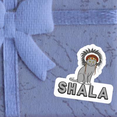 Indian Cat Sticker Shala Gift package Image