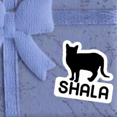 Autocollant Shala Chat Image