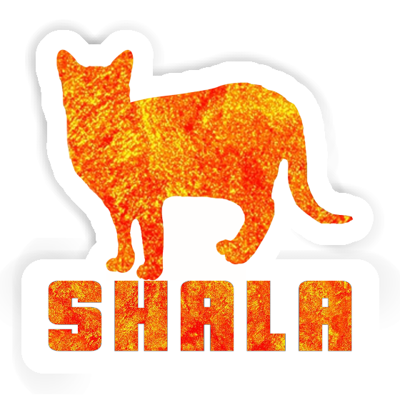 Shala Sticker Cat Notebook Image