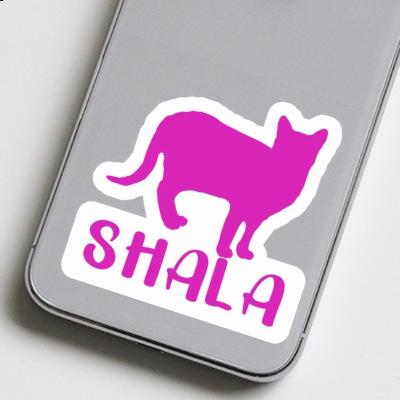 Sticker Katze Shala Laptop Image