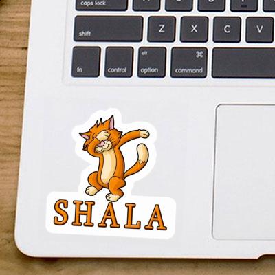 Autocollant Chat Shala Laptop Image