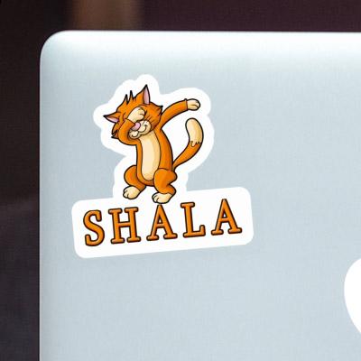 Sticker Shala Katze Notebook Image