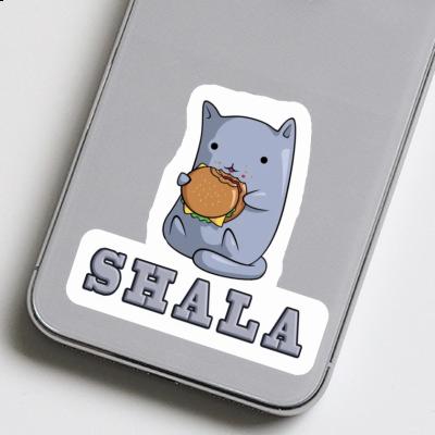 Autocollant Chat Shala Gift package Image