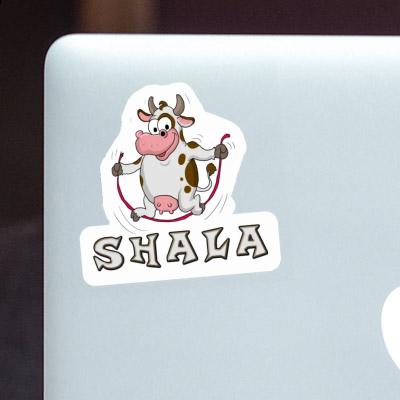 Sticker Shala Skipping Ropes Cow Image