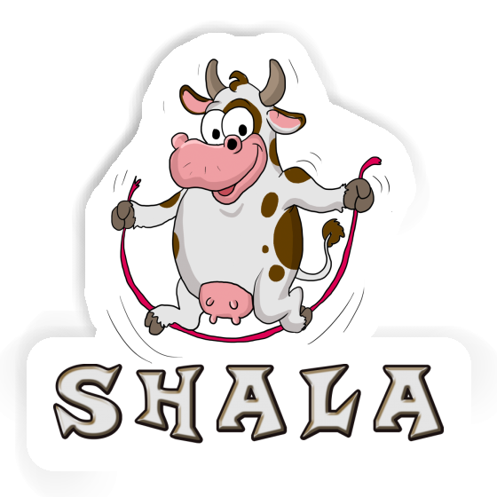 Sticker Shala Fitness-Kuh Image