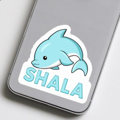 Dolphin Sticker Shala Laptop Image