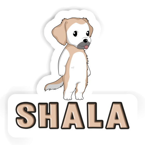 Shala Autocollant Golden Retriever Laptop Image