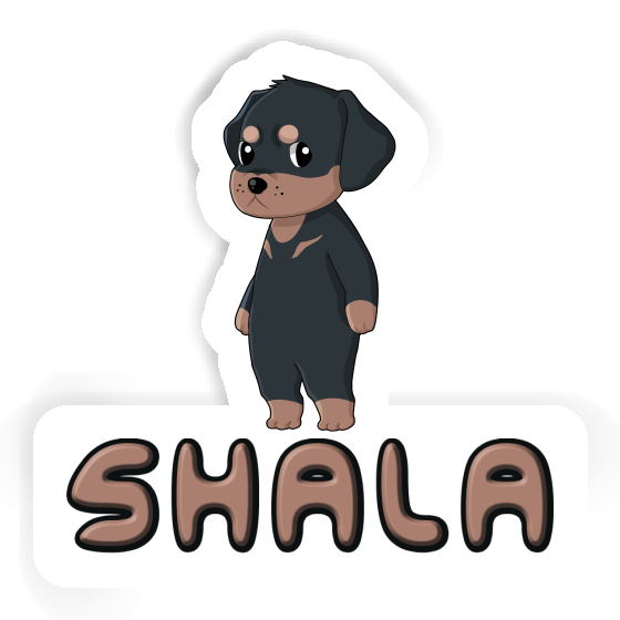 Sticker Shala Rottweiler Notebook Image