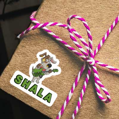 Guitarist Sticker Shala Image