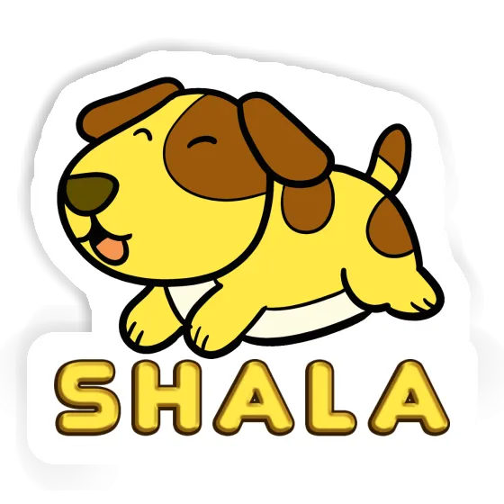 Aufkleber Hund Shala Image