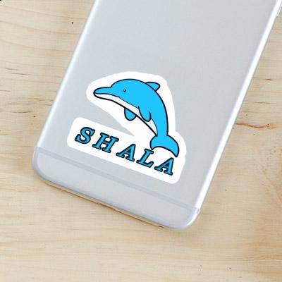 Shala Sticker Dolphin Laptop Image