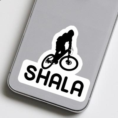 Sticker Shala Downhiller Laptop Image