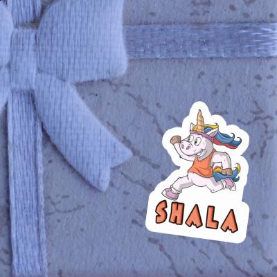 Shala Autocollant Coureuse Image