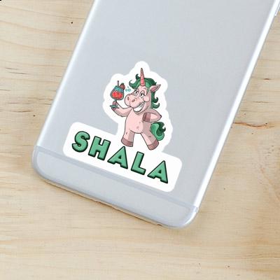 Autocollant Shala Licorne festive Gift package Image