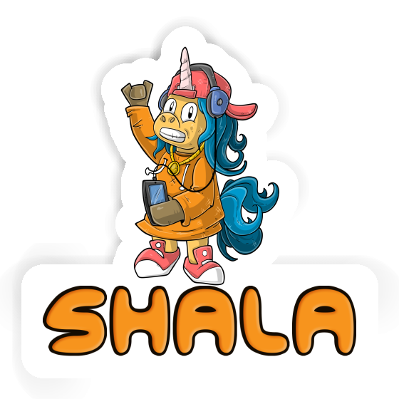 Hip-Hop Einhorn Aufkleber Shala Gift package Image