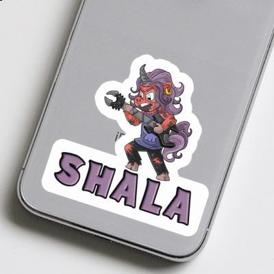 Rocking Unicorn Sticker Shala Laptop Image