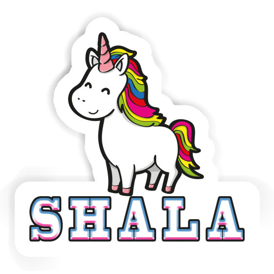 Aufkleber Einhorn Shala Image