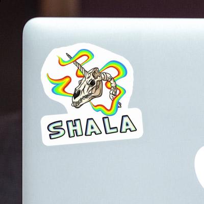 Shala Sticker Skull Laptop Image