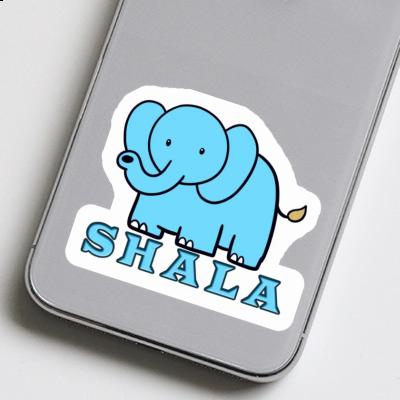 Sticker Elephant Shala Image