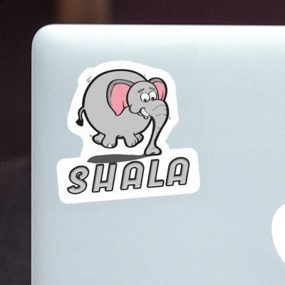 Aufkleber Elefant Shala Image