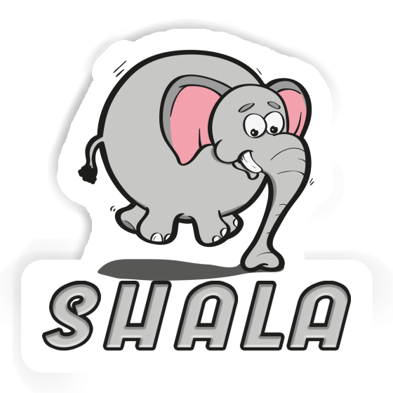 Shala Sticker Jumping Elephant Gift package Image