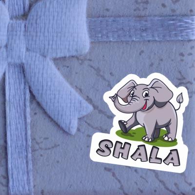 Elephant Sticker Shala Notebook Image