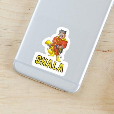 Sticker Elektriker Shala Gift package Image