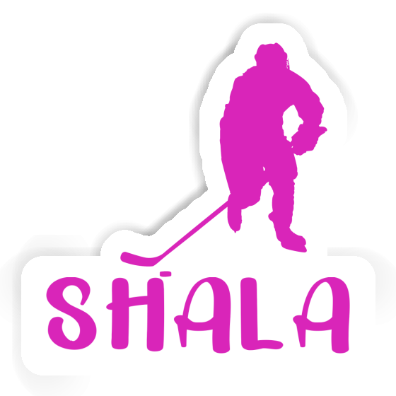 Sticker Shala Eishockeyspielerin Notebook Image