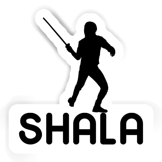 Fencer Sticker Shala Image