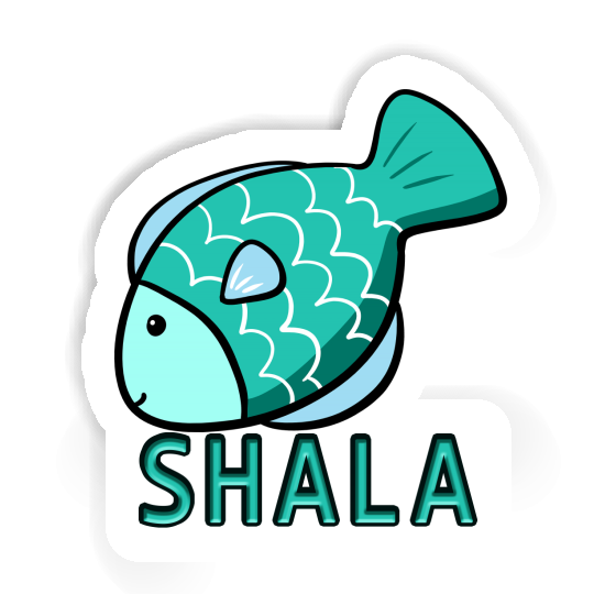 Sticker Fish Shala Gift package Image