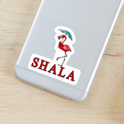 Sticker Shala Flamingo Laptop Image