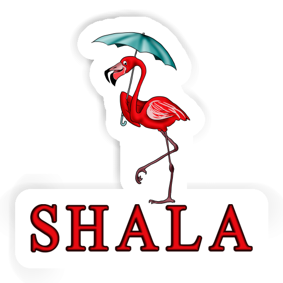 Shala Sticker Flamingo Gift package Image